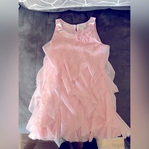 Girls light pink size 6 dress